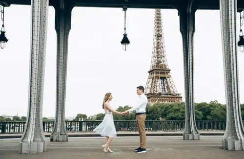 Couple photoshoot in Paris — Romance in Paris