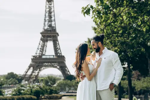 Couple photoshoot in Paris — Romance in Paris